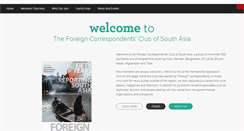 Desktop Screenshot of fccsouthasia.net